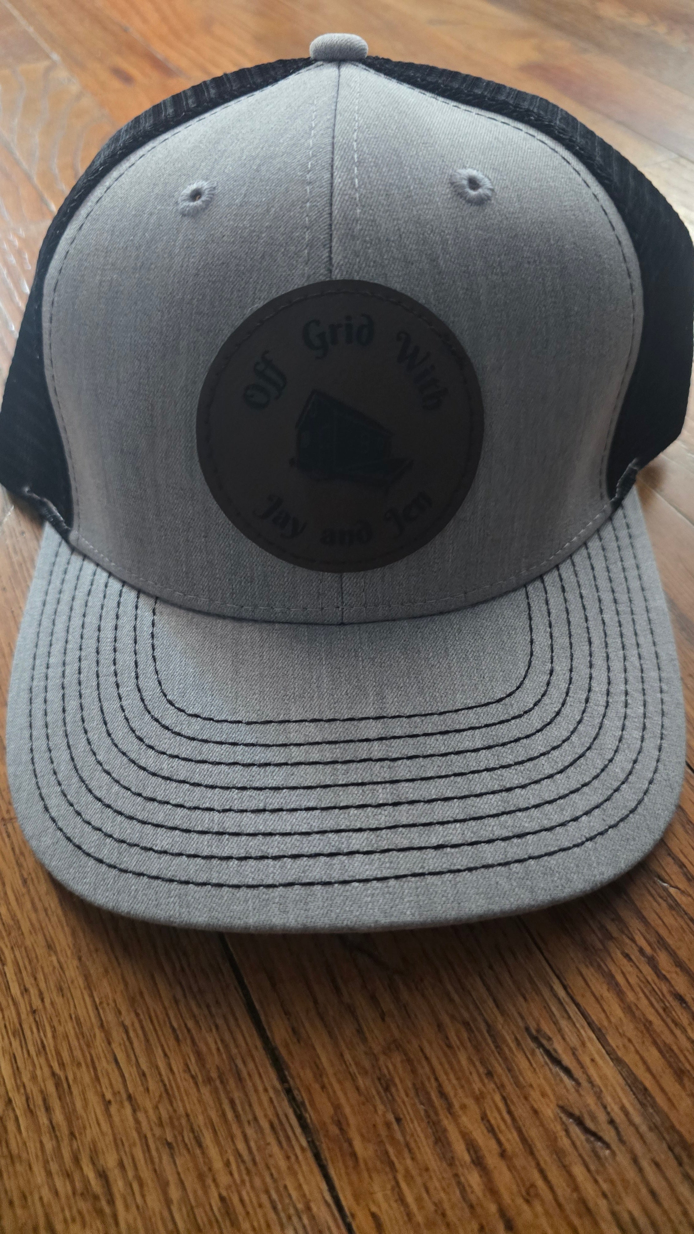Off Grid With Jay and Jen – Mesh Back Snapback Hat